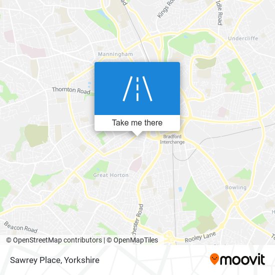 Sawrey Place map