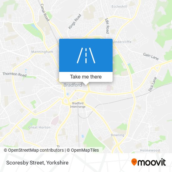 Scoresby Street map