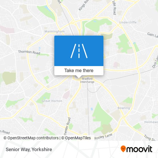 Senior Way map