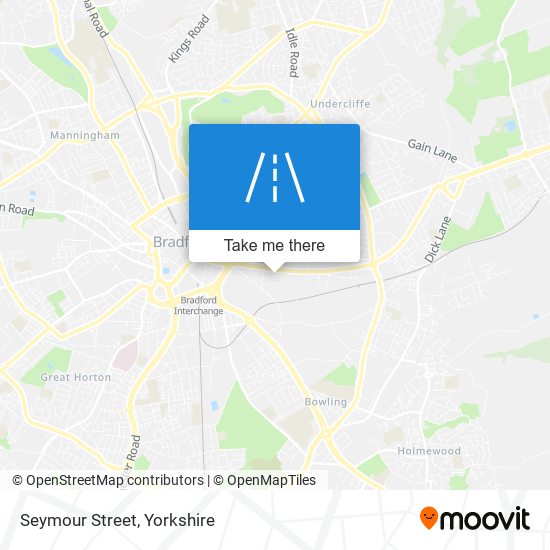Seymour Street map