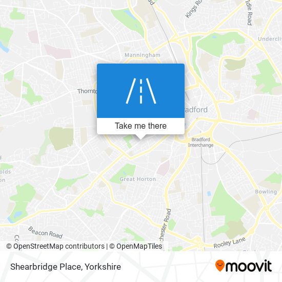 Shearbridge Place map