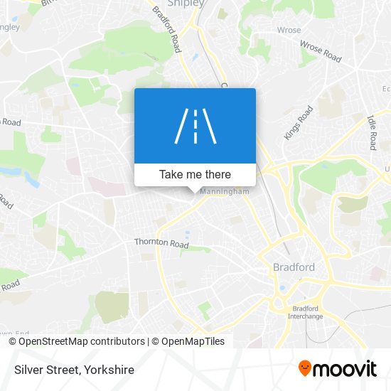 Silver Street map