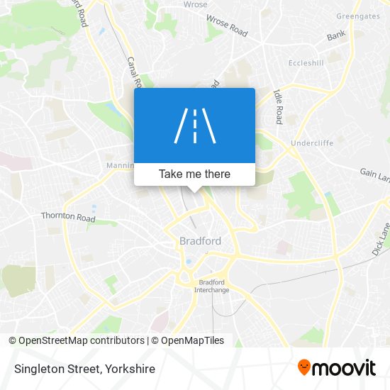 Singleton Street map