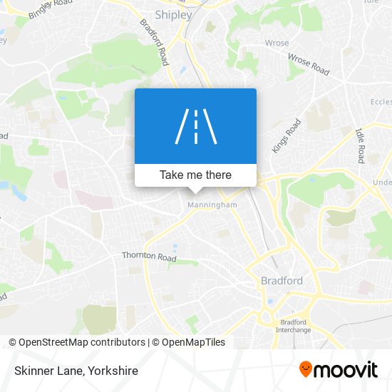Skinner Lane map