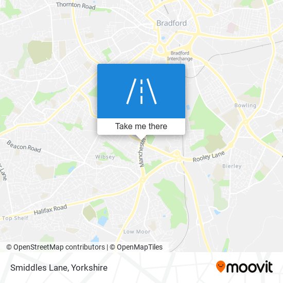 Smiddles Lane map