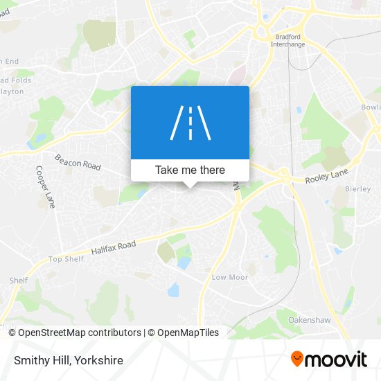 Smithy Hill map