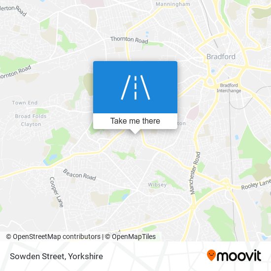 Sowden Street map