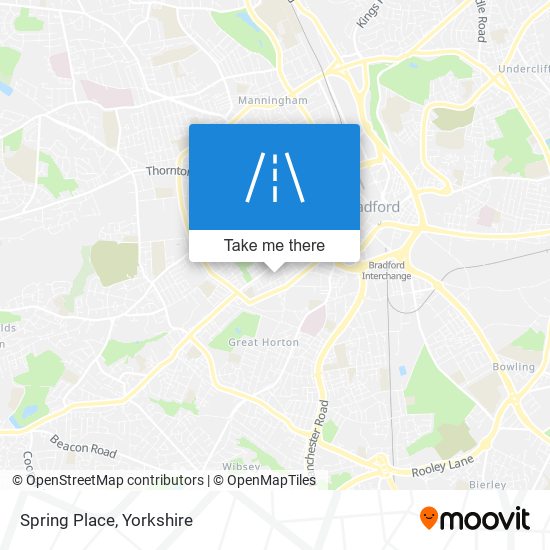 Spring Place map