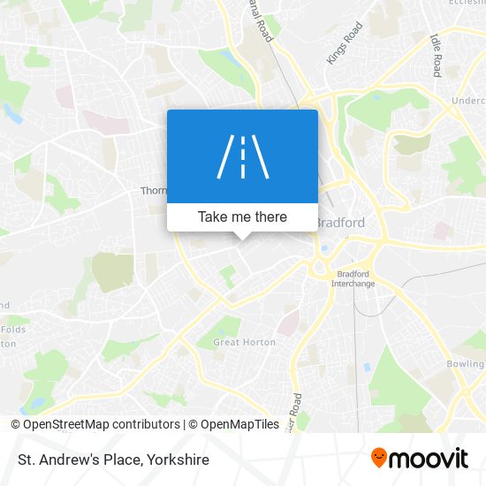St. Andrew's Place map