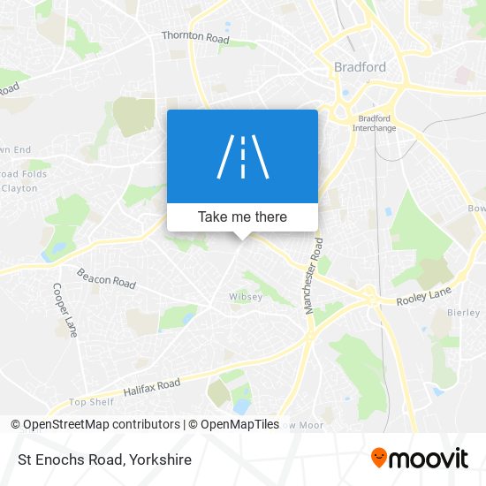 St Enochs Road map