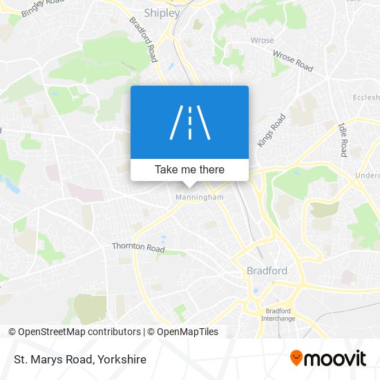 St. Marys Road map