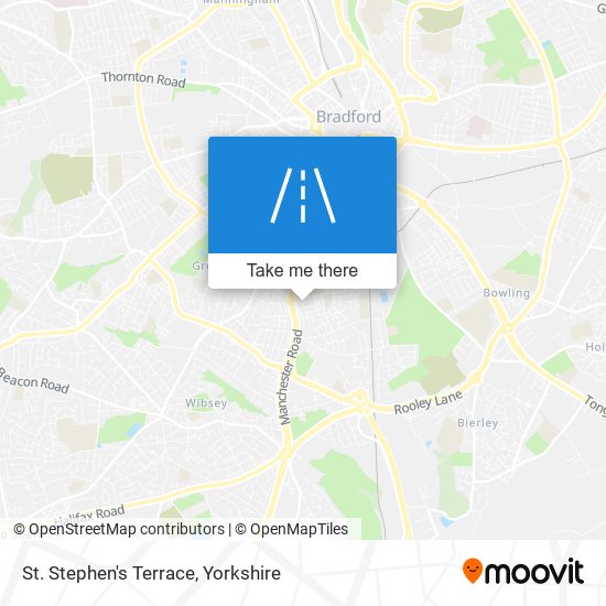 St. Stephen's Terrace map