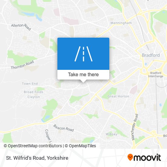 St. Wilfrid's Road map