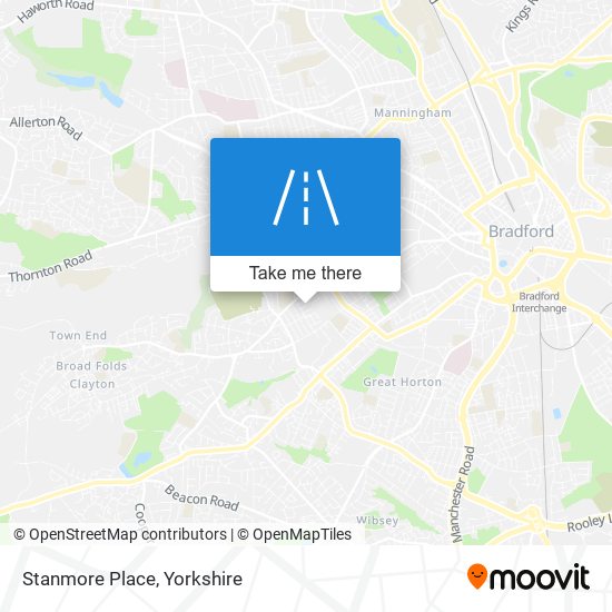 Stanmore Place map