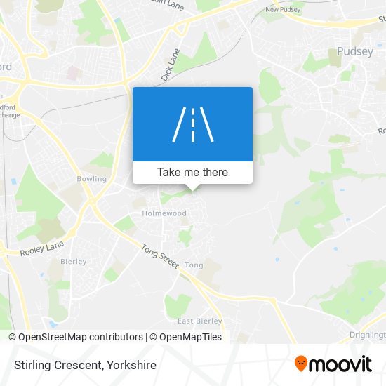 Stirling Crescent map