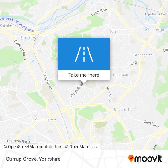 Stirrup Grove map