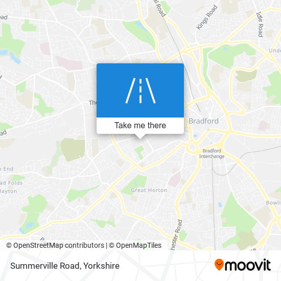 Summerville Road map