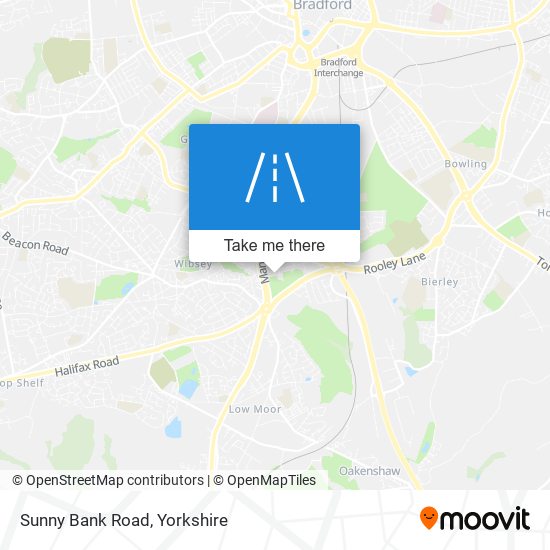 Sunny Bank Road map