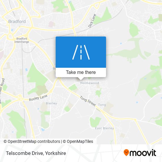 Telscombe Drive map