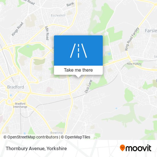 Thornbury Avenue map