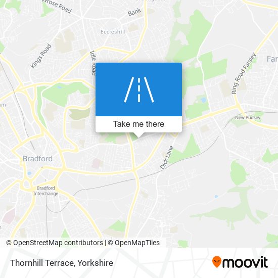 Thornhill Terrace map