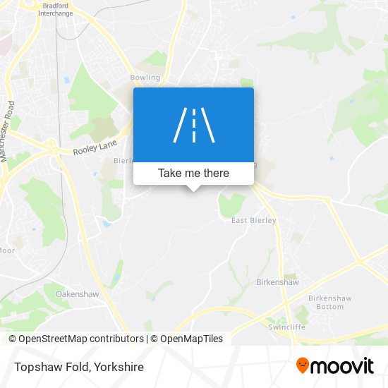 Topshaw Fold map