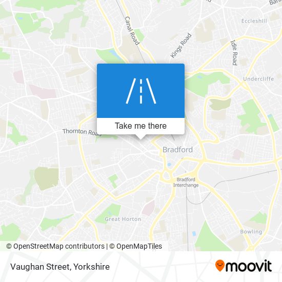 Vaughan Street map