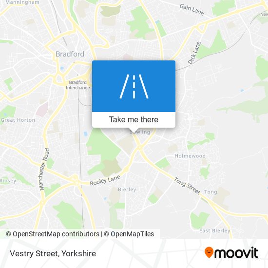 Vestry Street map