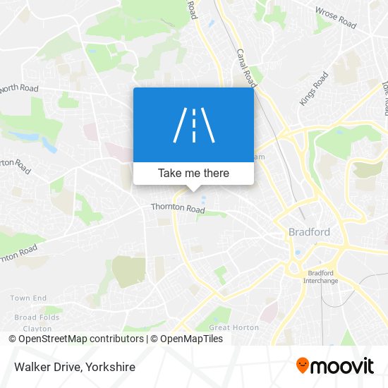 Walker Drive map
