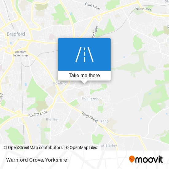 Warnford Grove map
