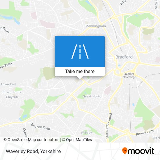 Waverley Road map