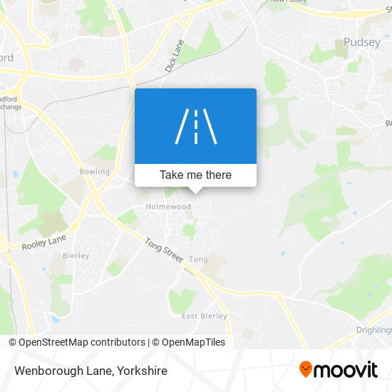 Wenborough Lane map