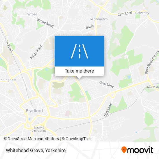 Whitehead Grove map