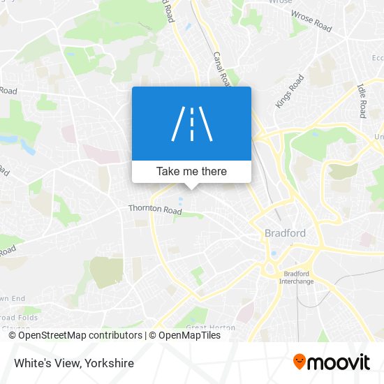 White's View map