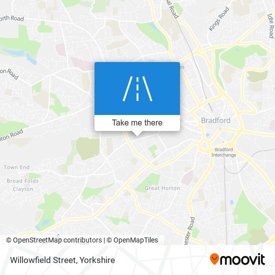 Willowfield Street map