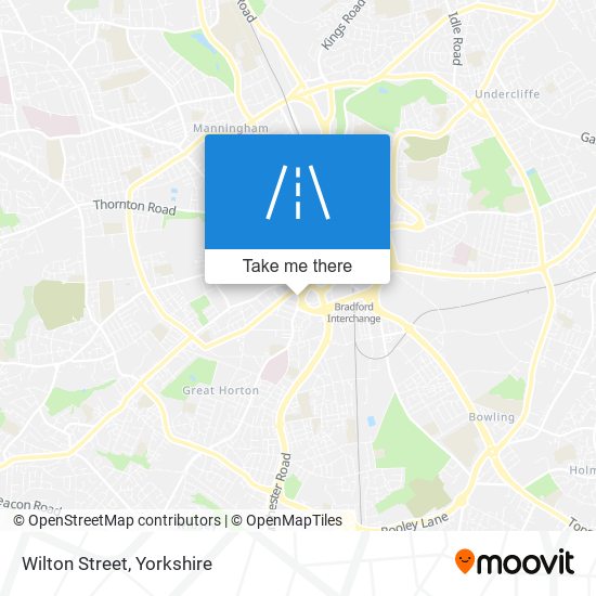 Wilton Street map