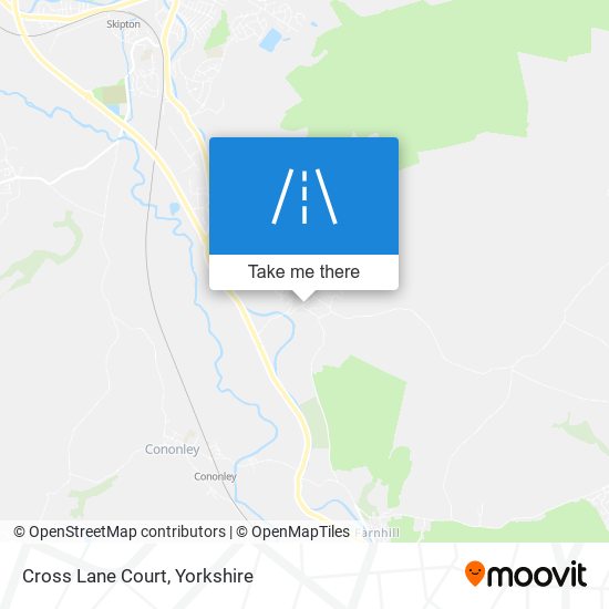 Cross Lane Court map
