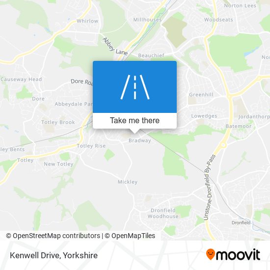 Kenwell Drive map