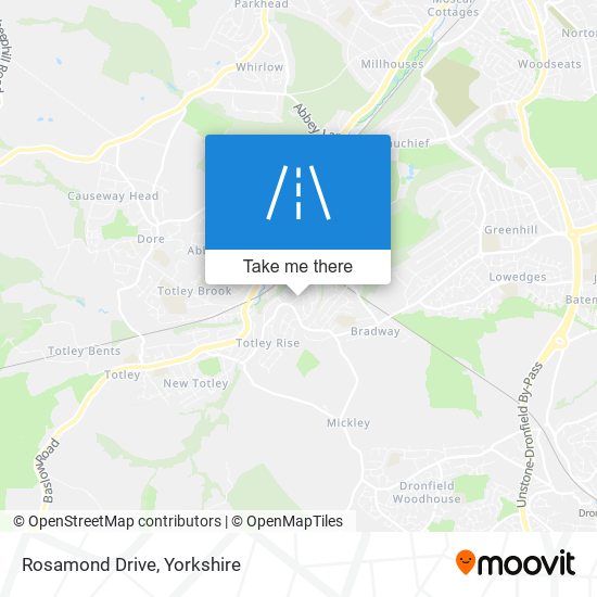 Rosamond Drive map
