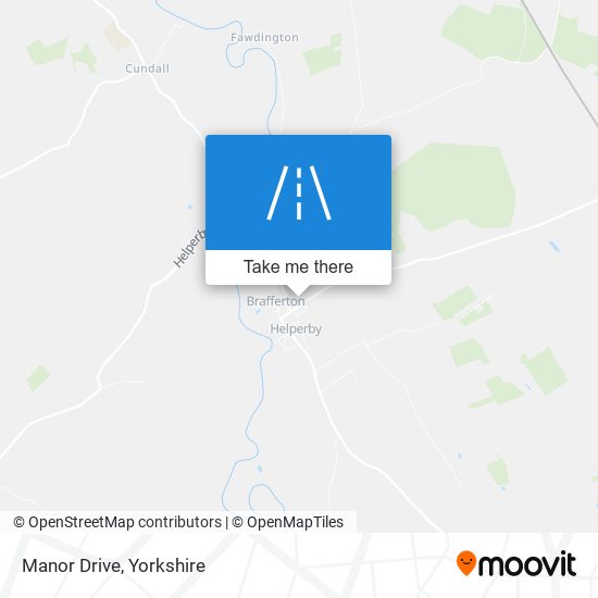 Manor Drive map