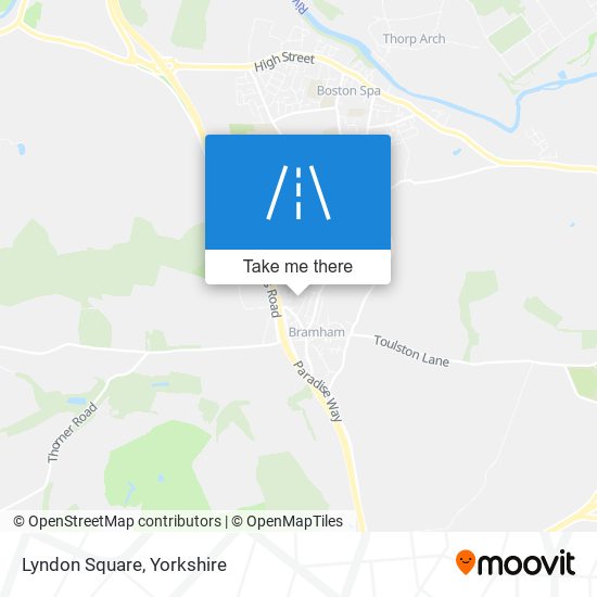 Lyndon Square map