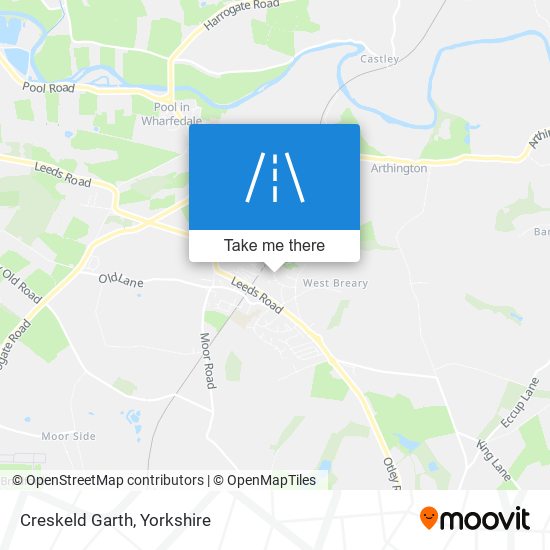 Creskeld Garth map