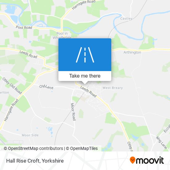 Hall Rise Croft map