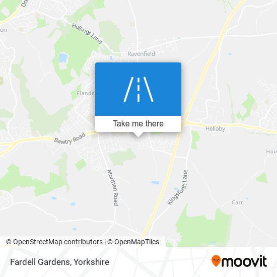 Fardell Gardens map