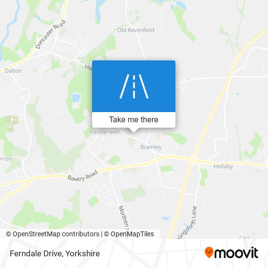 Ferndale Drive map