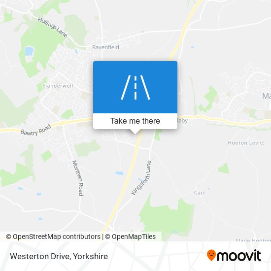 Westerton Drive map