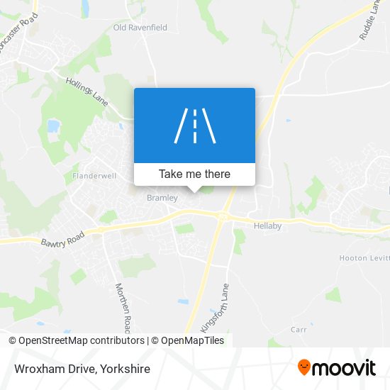 Wroxham Drive map