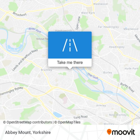 Abbey Mount map