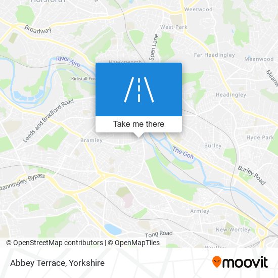 Abbey Terrace map