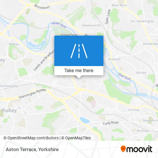 Aston Terrace map